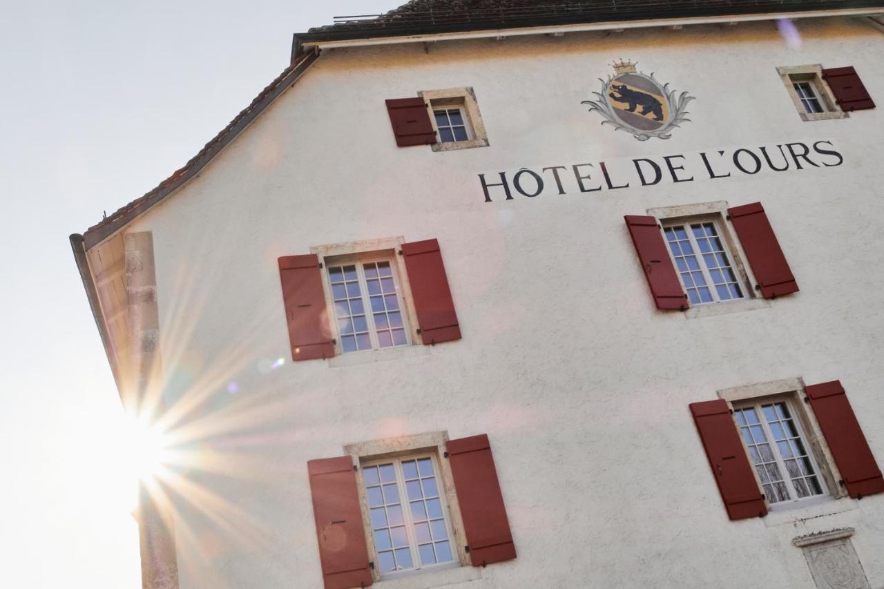 Auberge De Bellelay Restaurant Chez Aron Balde المظهر الخارجي الصورة